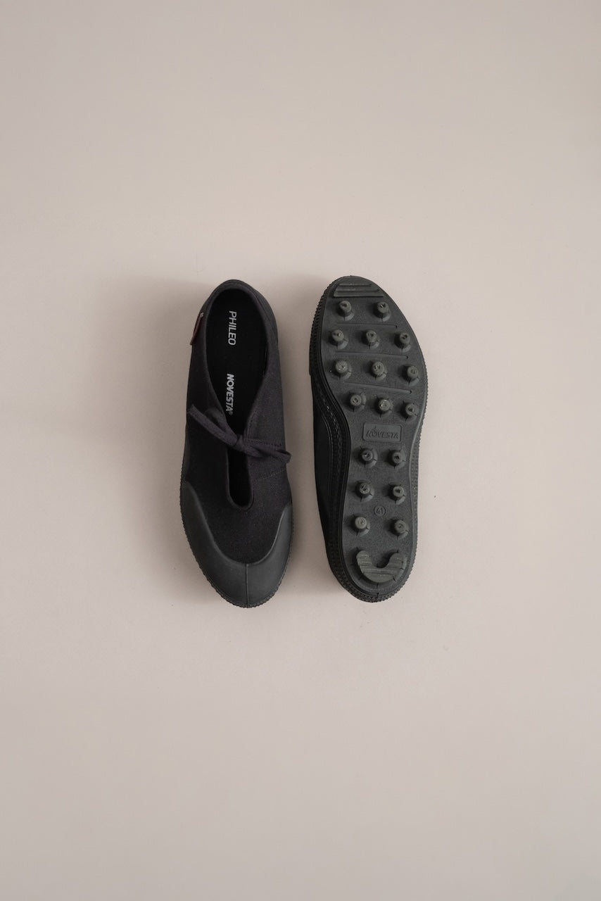 KIX LACE BALLERINA / Black