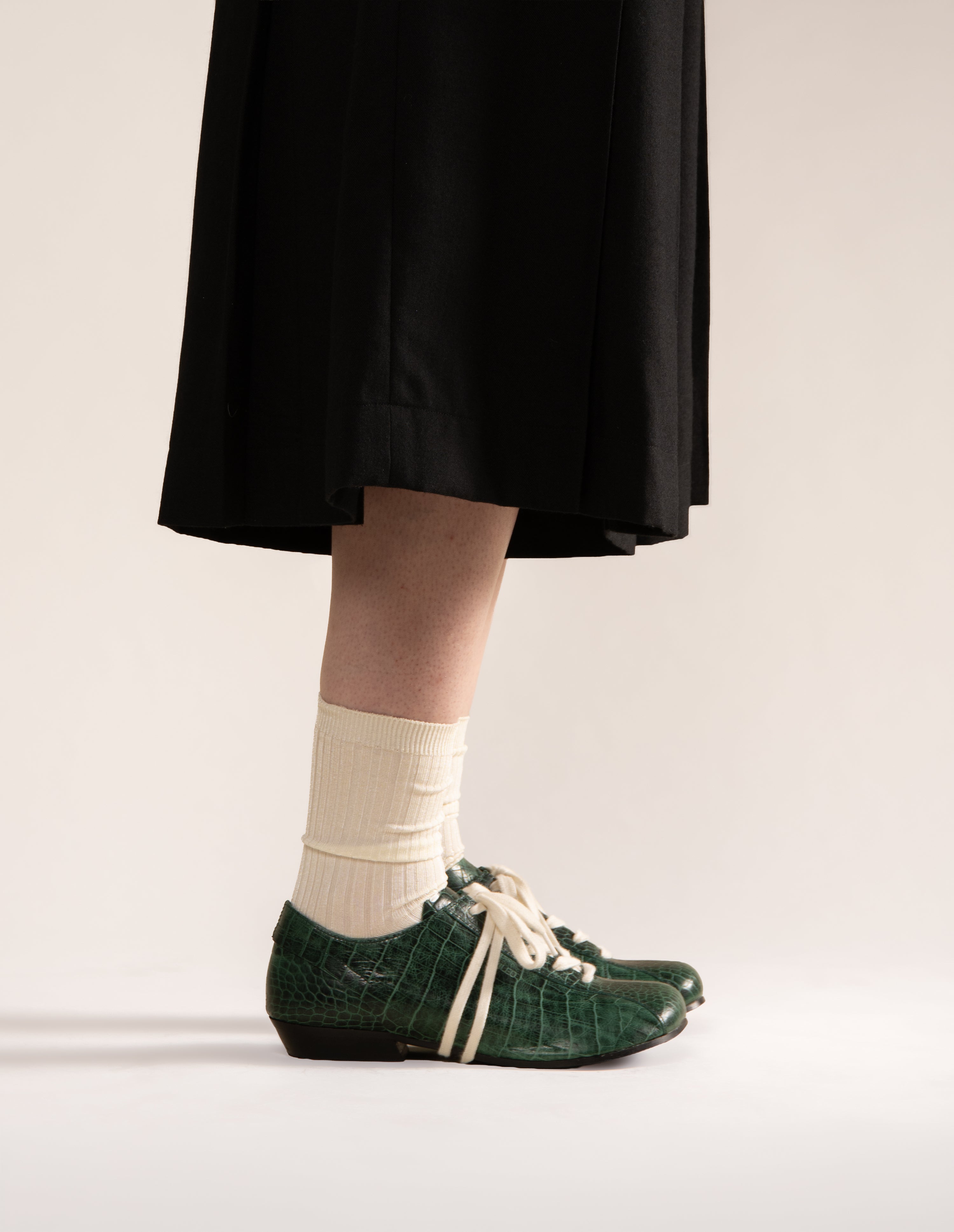 081 - CASCADE (Verde Menta, Crocodile Scale)