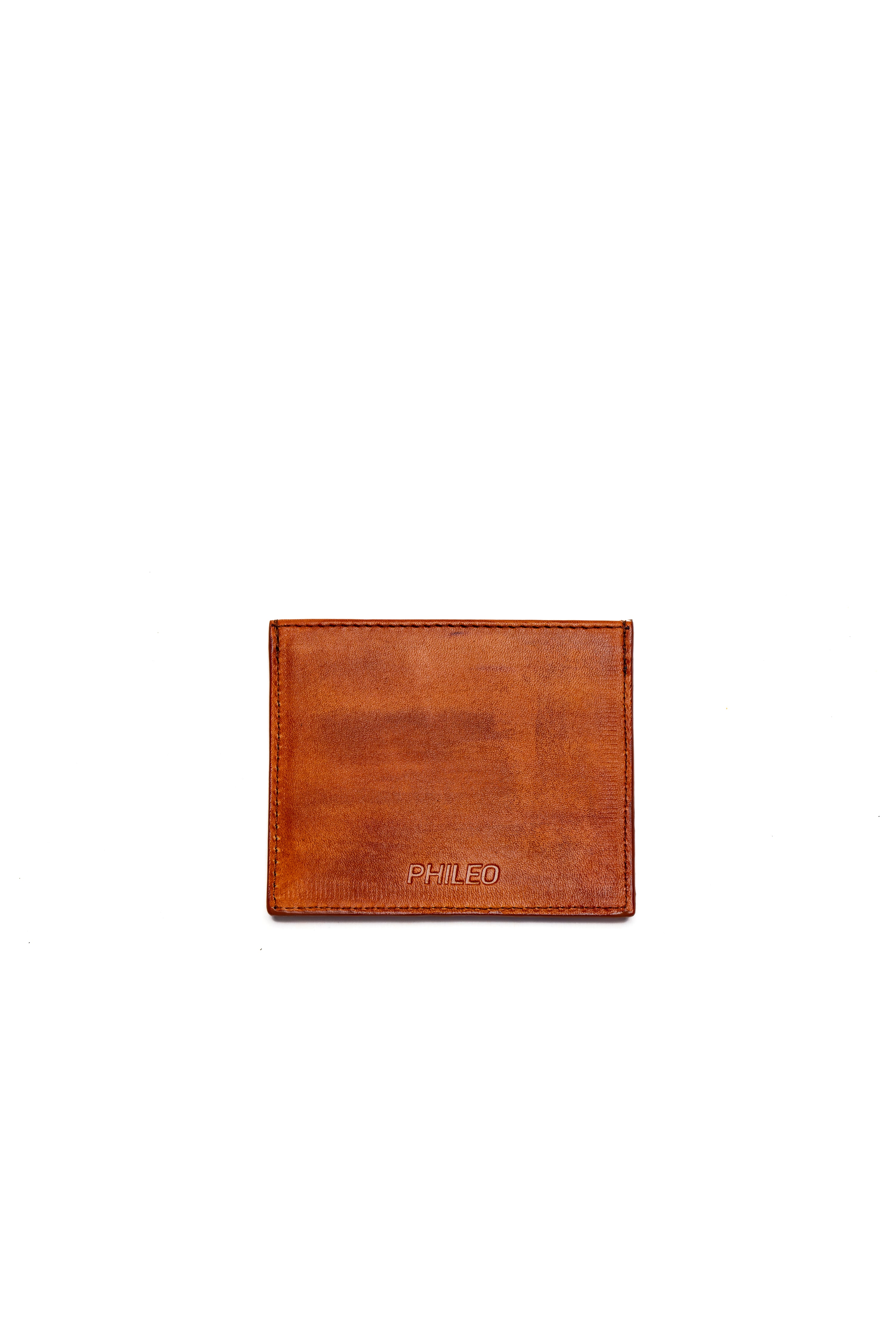 055 - PORTE-CARTES (Brushed Rust)