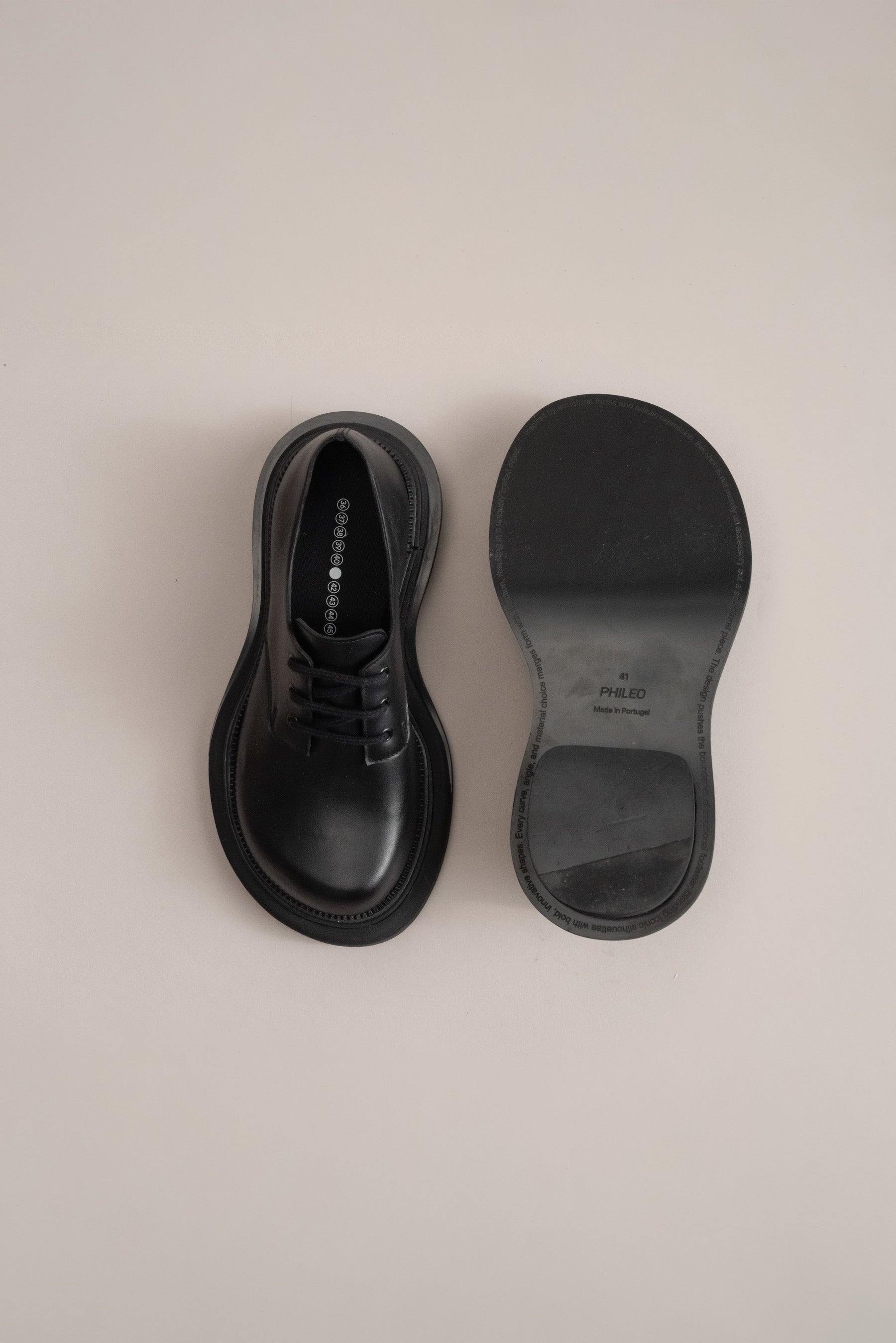 066 - DERBY Super (Leather, Black)
