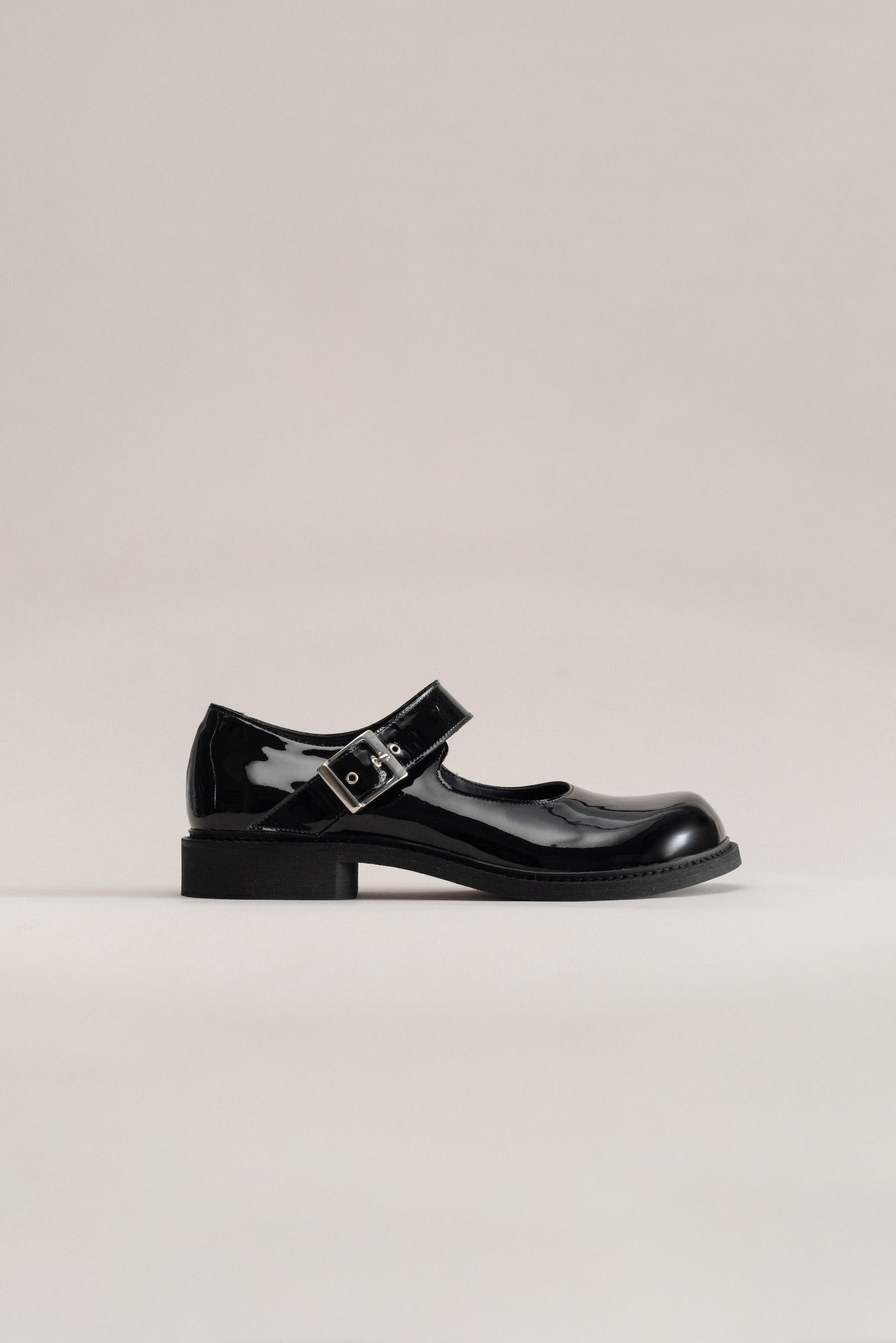 075 - MARY JANE (Black, Patent Leather)