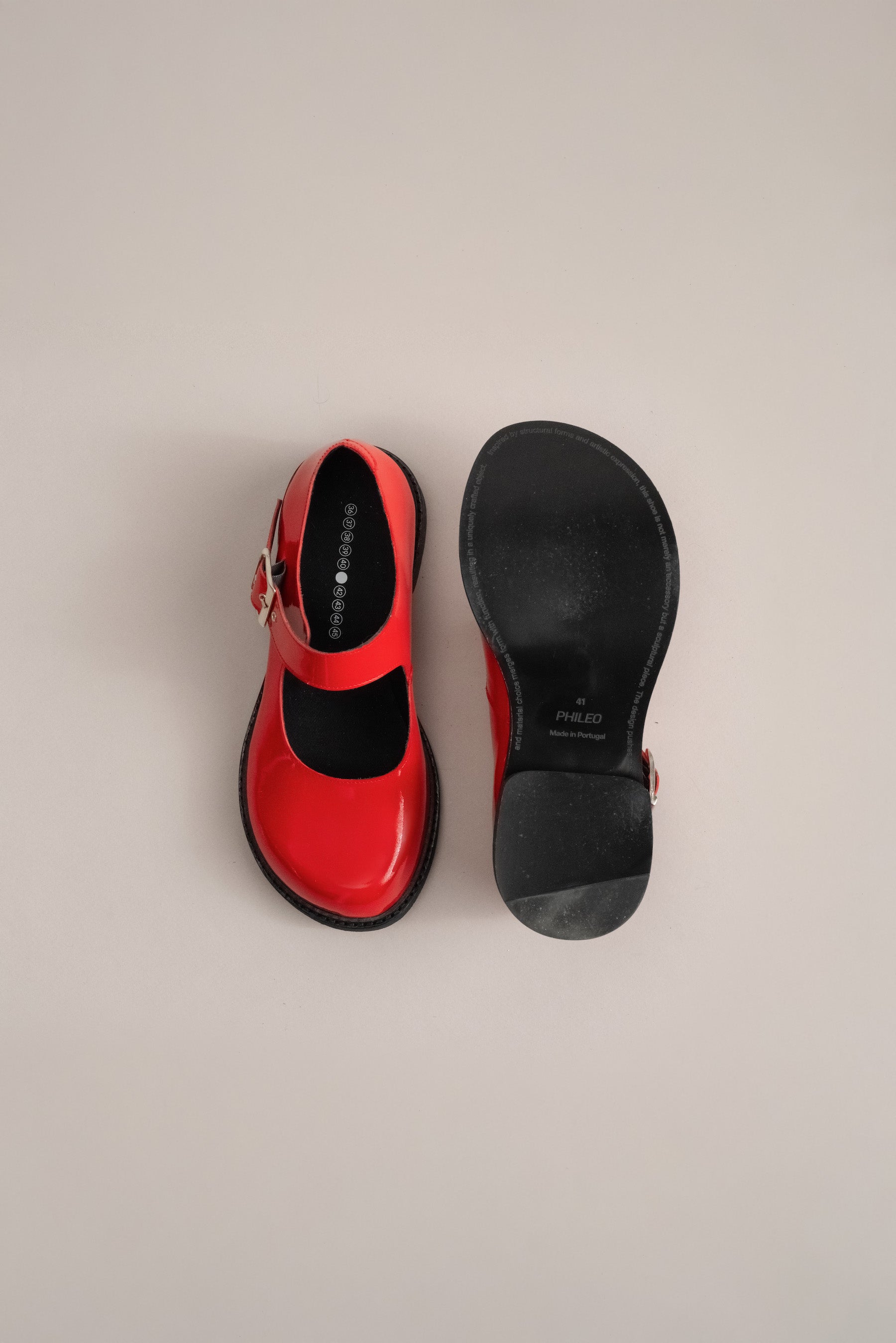 075 - MARY JANE (Fireman Red, Patent Leather)