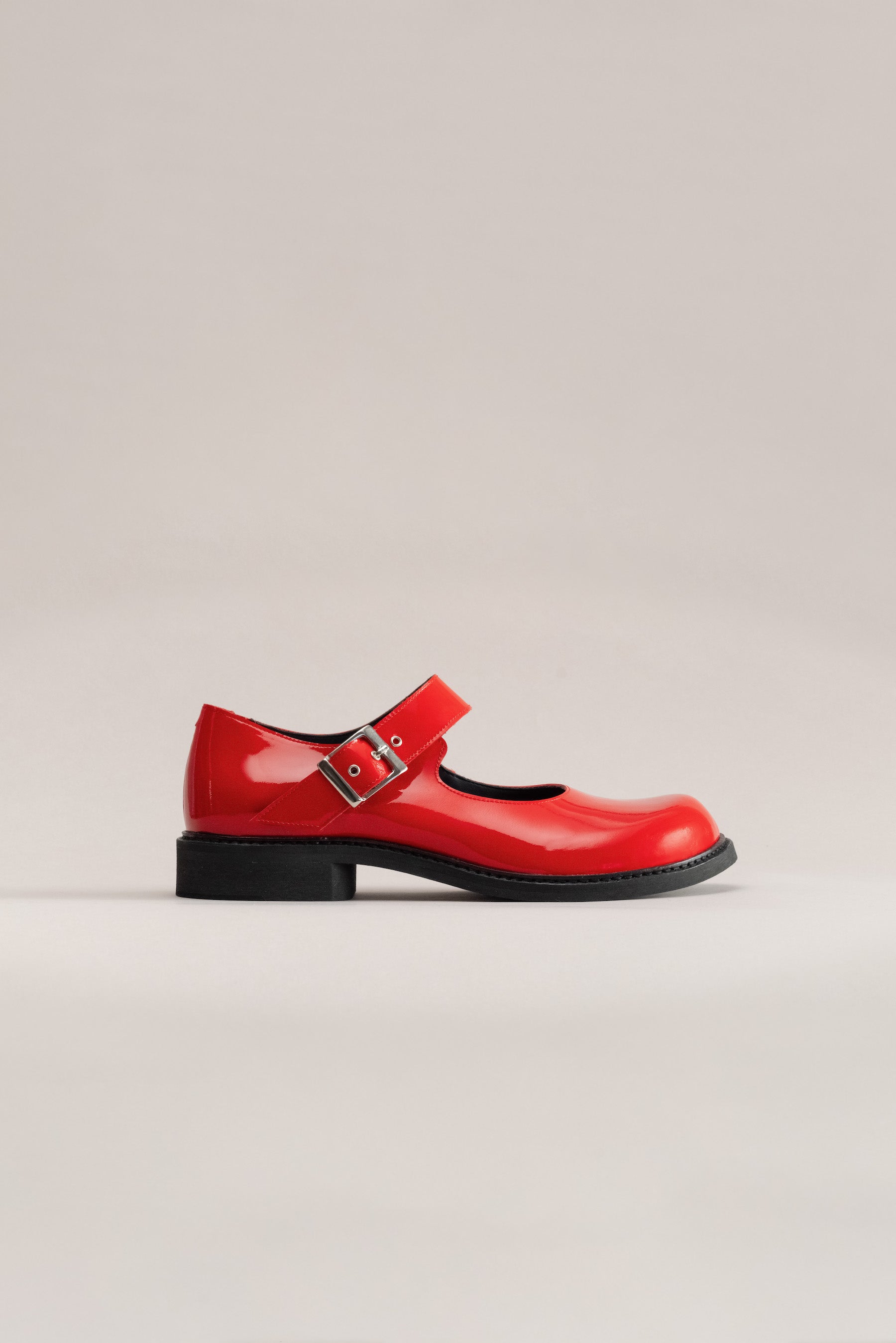 075 - MARY JANE (Fireman Red, Patent Leather)