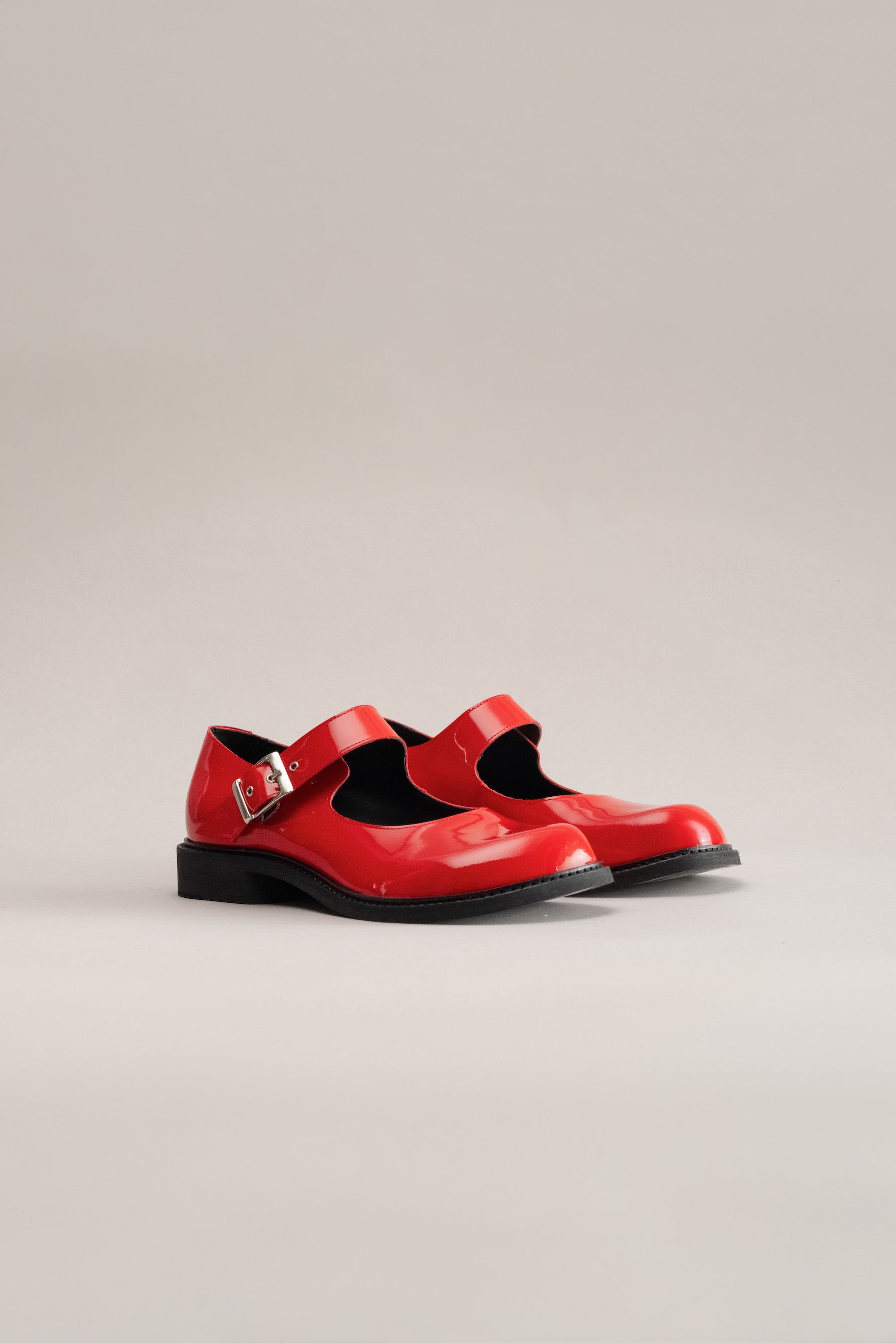 075 - MARY JANE (Fireman Red, Patent Leather)