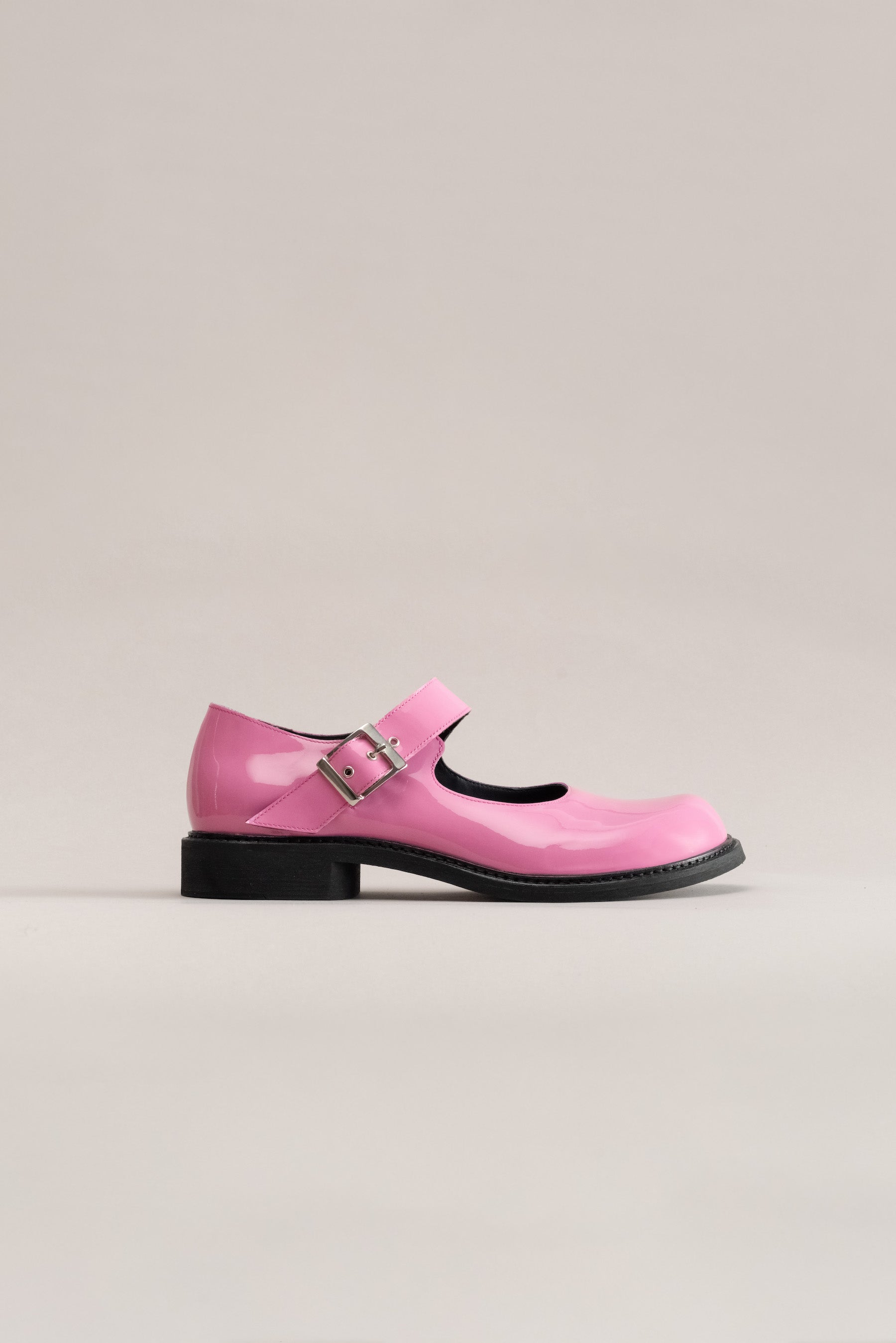 075 - MARY JANE (Pale Pink, Patent Leather)