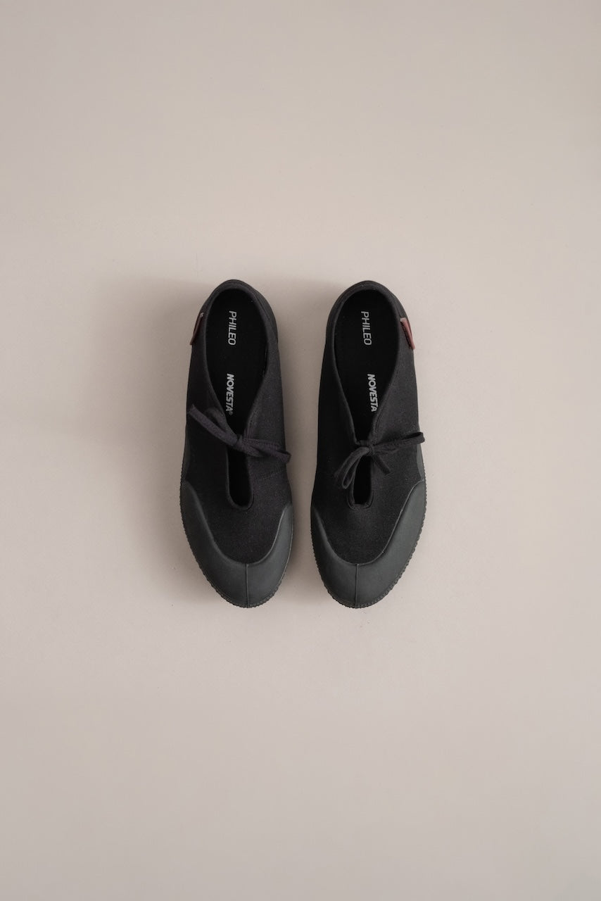 KIX LACE BALLERINA / Black – PHILEO