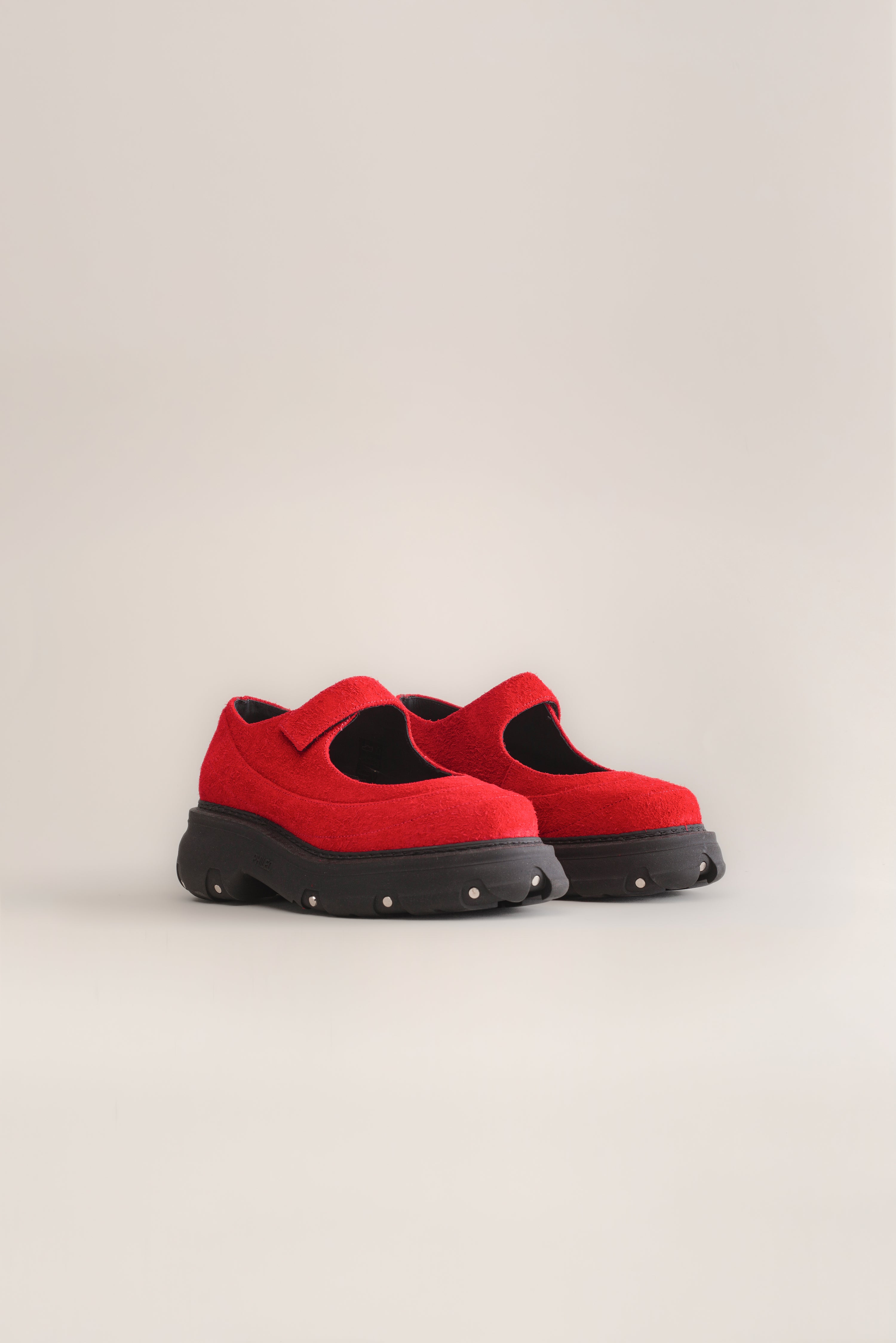 006 - BALLERINE (Split Suede) - Red